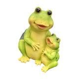 Maxbell Garden Frog Statue Centerpiece Gift Garden Decoration for Balcony Patio Lawn