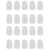 Maxbell 20 Pairs Silicone Toe Sleeves Tube Caps Cushions Protectors Feet Care S/L