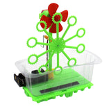 Maxbell Science Experiment Kits Hand Crank Bubble Maker Model for Teens Girls Boys Green