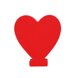 Maxbell Red Wooden English Letters Decoration Ornaments for party Heart