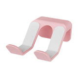 Maxbell Wall Mount Game Controller Holder Easy to Install Sturdy Headset Hook Hanger Pink