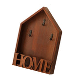 Maxbell Key Holder Wall Mounted Crafts Entryway Hanging Shelf for Holds Hats Clothes
