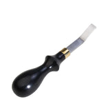 Detail Rougher Wood Handle Working Steel Leather Roughing Tool for Beginners 10mm