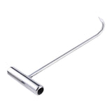 Maxbell Manhole Hook Tool with T Shape Handle Rolling Lifting Butcher Pull Hook M