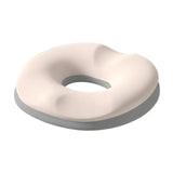 Donut Pillow Seat Cushion Ergonomic Breathable for Long Sitting Work for Car Beige