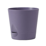 Maxbell Self Watering Pot Decorative Flowerpot for Household Living Room Houseplants Purple