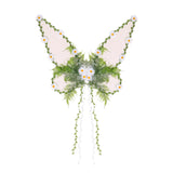 Maxbell Butterfly Wing Lightweight Fairy Wing for Fashion Show Role Playing Carnival White