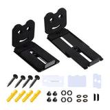 Maxbell Soundbar Wall Mount Bracket Depth Adjustable with Hardware Under TV Style B