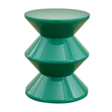 Maxbell Sofa Stool Modern Versatile Shoe Changing Seat for Living Room Doorway Decor 3 Tier Green