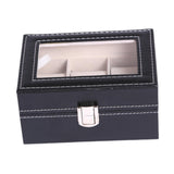 Maxbell Watch Storage Box 3 Slot Multi-functional Jewelry Box for Women Wristwatches
