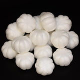 Maxbell 40 Packs Halloween Pumpkin Polystyrene Foam Ornaments DIY Handmade Materials