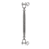 Maxbell Stainless Steel Rigging Screw Closed Body Jaw/Jaw Turnbuckle Tensioner M8 - Aladdin Shoppers