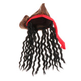Maxbell 2xHalloween Pirate Hat Role Play for Holiday Masquerade Halloween