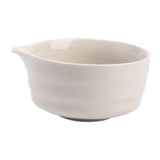 Maxbell Matcha Bowl Ornament Tea Mixing Bowl for Restaurant Dining Room Matcha Lover White