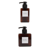 Maxbell 2pcs Foaming Soap Pump Dispenser Cosmetic Container Bottle 100ml 250ml Brown