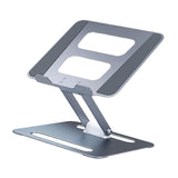 Maxbell Folding Laptop Stand Laptop Riser Holder for Tabletop Apartments Living Room Grey