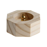 Maxbell Maxbell Incense Holder Unique Incense Stick Holder for Sticks Incense Insert Bedroom Wood Color