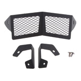 Maxbell Stainless Steel Radiator Grille Guard Protective Cover for BMW K1600GT K1600GTL, Black - Aladdin Shoppers