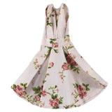 Maxbell 1/6 Trendy Doll Floral Dress Skirt Outfit for Blythe 12inch 1/6 BJD Dolls DIY Making Accessories - Aladdin Shoppers