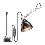 Maxbell Reptile Light Shade Fixture Lamp Cover for Tortoises Bearded Dragons Basking