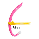 Maxbell Kids Snorkel Snorkeling Gear for Swim Training for Kids Boys Girls Ages 6-10 Pink