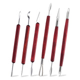 15x Clay Sculpting Tools Pottery Trimming Tools for Shaping Cleaning Molding