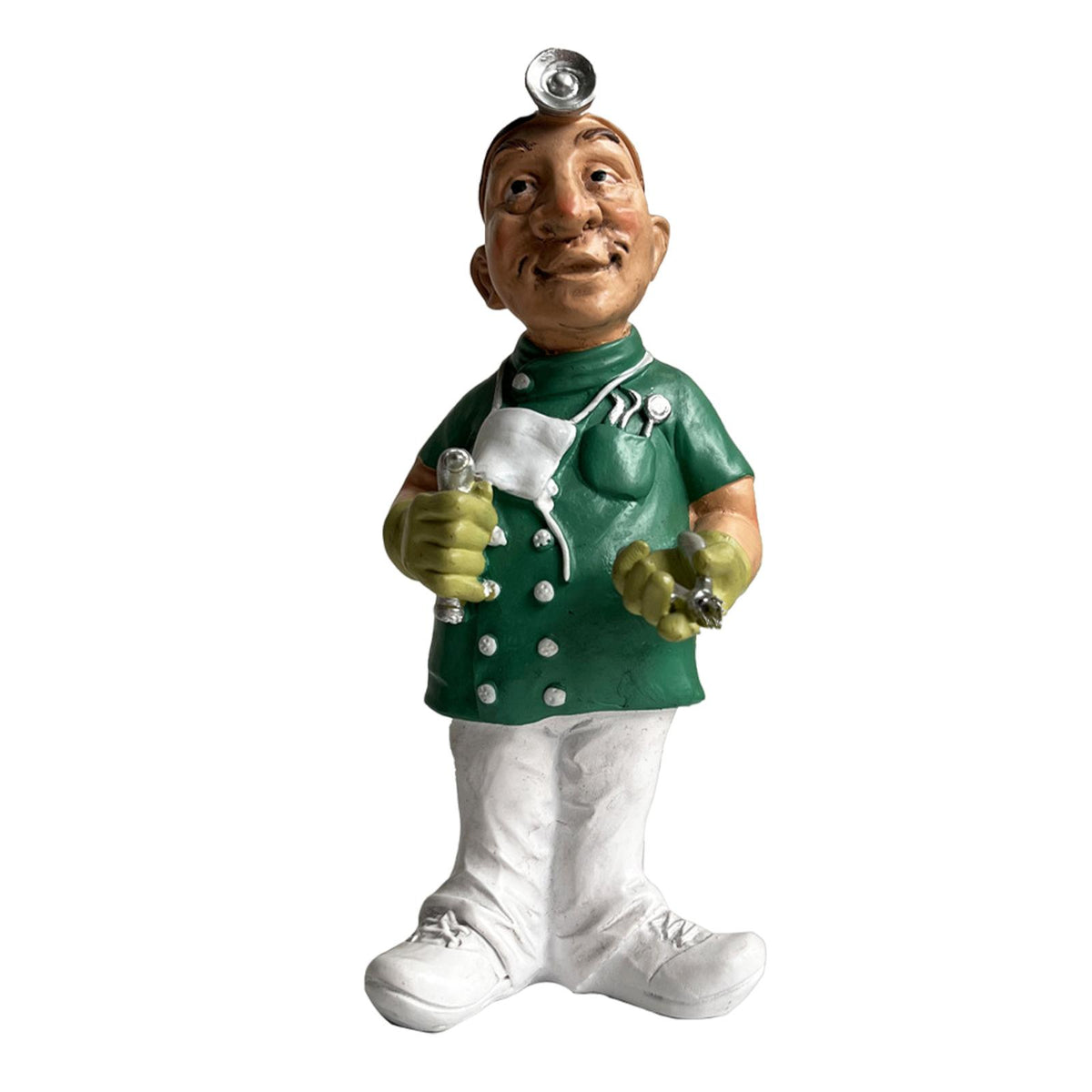Maxbell Resin Figure Statue Person Sculpture Bedroom Cabinet People Worker Figurine