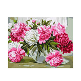 Maxbell Frameless DIY Painting By Numbers Canvas Painting Art Picture Flower #4 - Aladdin Shoppers