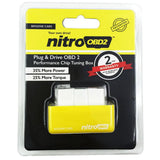 Maxbell 4xOBD2 Plug and Drive Performance Chip Tuning Box for Benzine Car Yellow