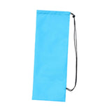 Maxbell Badminton Racquet Bag Shoulder Bag for Sports Supplies Professional Beginner Blue 78cmx23cm