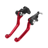 Maxbell Clutch Brake Handle Levers Perch Hand Levers for Drz250 Drz400SM Red