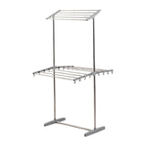 Maxbell Clothes Drying Rack , Hanging Laundry Drying Rack for Dorm Household Balcony Grey