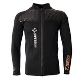 Maxbell 3mm Neoprene Wetsuits Long Sleeve Front Zip Jacket Surf Diving Suit Pants L