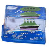 Maxbell Acrylic Fluid Liquid Decor Fluid Liquid Toy for Office Living Room Bookshelf Cruise Ship