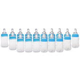 Maxbell Maxbell Mini Fillable Bottles Baby Shower Party Favor Birthday Party Decor Blue