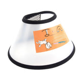 Maxbell Dog Cat Cone Collar Adjustable Practical Protective Collar for Kittens Puppy L