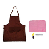 Maxbell Maxbell Pet Dog Supplies 4 Piece Kit Apron Stainless Comb Dog Training Clicker Towel