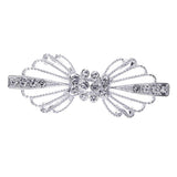 Maxbell 2 Pair Crystal Wedding Closure Hook and Eye Clasp for Sewing Crafts Supplies