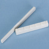 Maxbell Classical Guitar Bone Saddle Nut Slotted Set