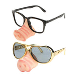 Maxbell 2/pack Novelty Pig Nose Sunglasses Funny Piggy Snout Fancy Dress Party Props