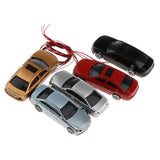 Maxbell 5pcs Painted Model Car Sandtable Accessories Parking Scenery Layout 1:75