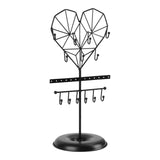 Maxbell Jewelry Organizer Stand Jewelry Display Stand for Bracelets Bangle Necklaces Heart