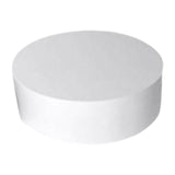 Maxbell Round Mannequin Display Pedestal Stand for Dressing Room Exhibitions Jewelry White