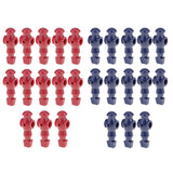 Maxbell 26 Pieces 5/8" Foosball Man Table Soccer Player Replacement Red & Blue - Aladdin Shoppers