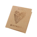Maxbell 10pcs Mini Greeting Thanks Card Cartoon Wishes Wedding Birthday Red Heart - Aladdin Shoppers