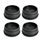 Maxbell 4Pcs Bed Risers Anti Scratch Heavy Duty Couch Raisers for Couch Sofa Cabinet 1 inch Round
