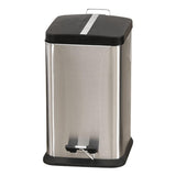 Maxbell 6L/ 1.6 Gallon Step Trash Can, Pedal Bin with Plastic Inner Buckets and Carry Handles, Fingerprint Proof Stainless Steel, Slow Close - Aladdin Shoppers