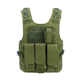 Maxbell Tactical Vest Plate Carrier Assault Gear Jacket for Men Women Outdoor Army Green - Aladdin Shoppers