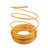 Maxbell PVC Modelling Tube Sturdy Wedding DIY Props for Banquet Stage Birthday Party Gold 5m