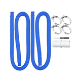 Maxbell Pool Pump Replacement Hose Summer above Ground Pools 100cm for 300GPH Blue